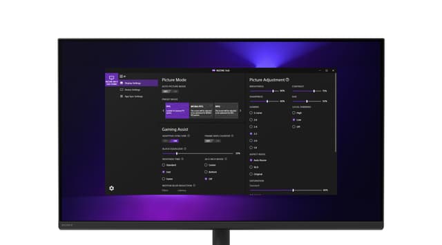 Sony Inzone M9II näyttö - DP-2.1- HDMI-2.1A Display Port-2.1 - DisplayPort 2.1 ja kaksi HDMI 2.1 -porttia