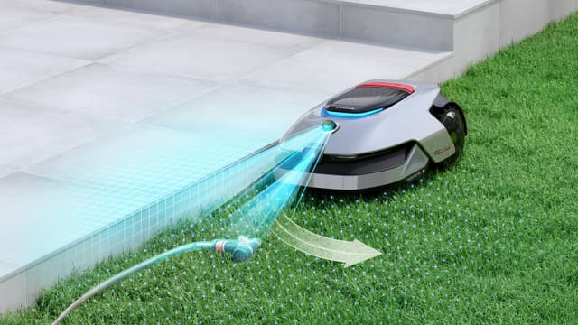 Dreame robotgressklipper med sitt OmniSense™ navigasjonssystem