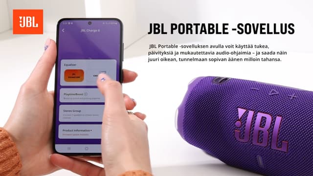 JBL Charge 6 – JBL Portable -sovellus