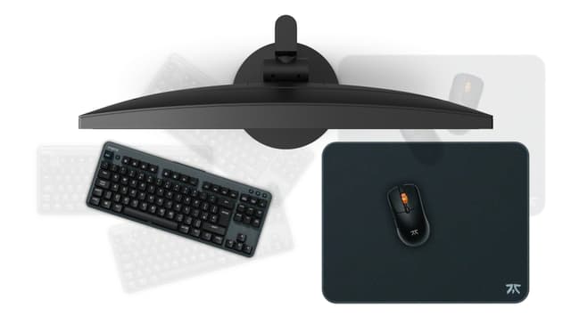 Sony Inzone monitor M9II and its premium stand portrayed from above