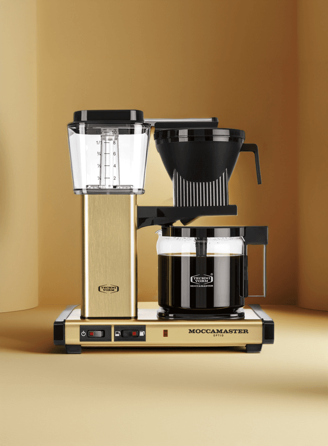 Moccamaster med glasskaraffel