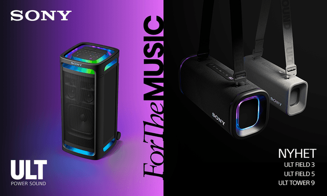 Sony ULT Field3 & 5 Sony ULT Tower 9