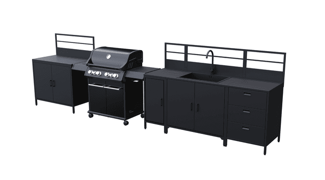 VARI - Outdoor kitchen package - Modules Bundle 