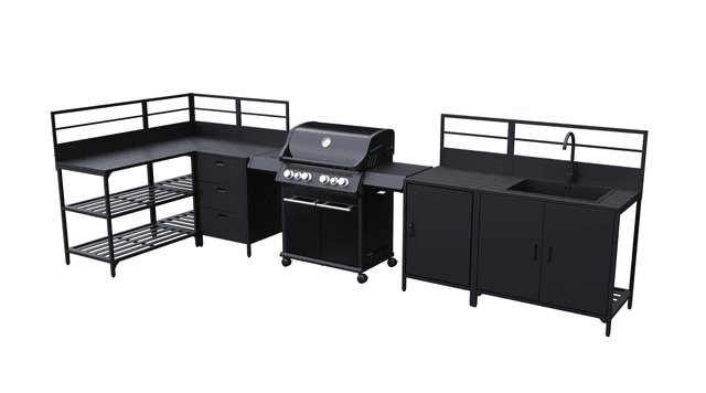 VARI - Outdoor kitchen package - Modules Bundle 