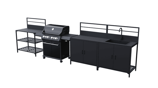 VARI - Outdoor kitchen package - Modules Bundle 
