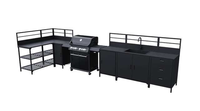 VARI - Outdoor kitchen package - Modules Bundle 