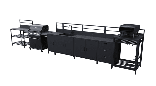 VARI - Outdoor kitchen package - Modules Bundle 