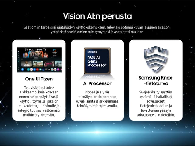 Samsung One - Samsung Vision AI banneri