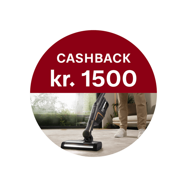 Miele - Vacuum cleaners - Miele cashback campaign - Triflex badge