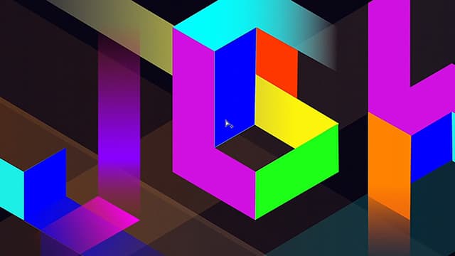 Nvidia - Nvidia Studio - Colourful pattern and graphic design elements