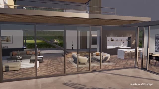 Nvidia - Nvidia Studio - Illustration of architectural visualization