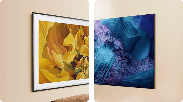 Samsung One - TV - Design - Comparison image of Samsung Vision AI TV