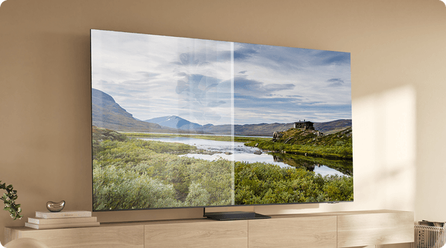 Samsung One - TV - Samsung Vision AI with Glare Free and Matte Display