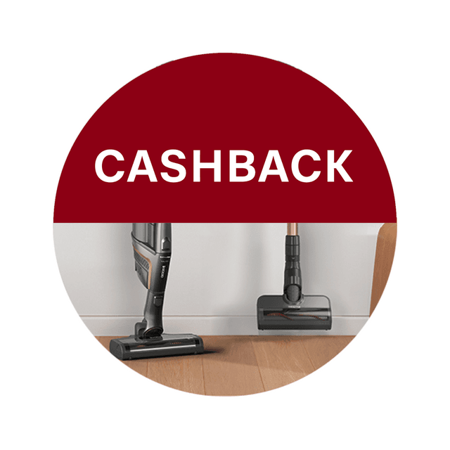 Miele - Vacuum cleaners - Miele cashback campaign badge