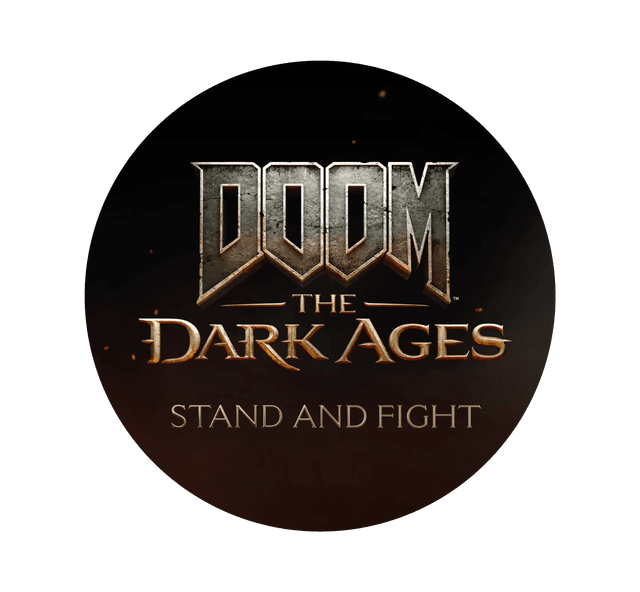 NVIDIA - DOOM: The Dark Ages Premium Edition GeForce RTX 50 Series Bundle circle