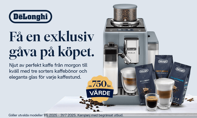 SDA - Coffee - Delonghi coffee machine campaign banner