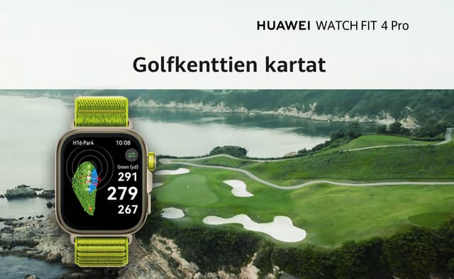 Huawei Watch Fit4 Pro -sarja – edistyneet urheilutilat ulkolajeihin