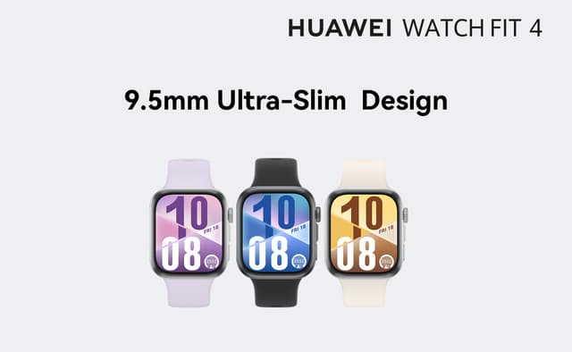 Huawei Watch Fit 4 – Ultratynt og slankt design