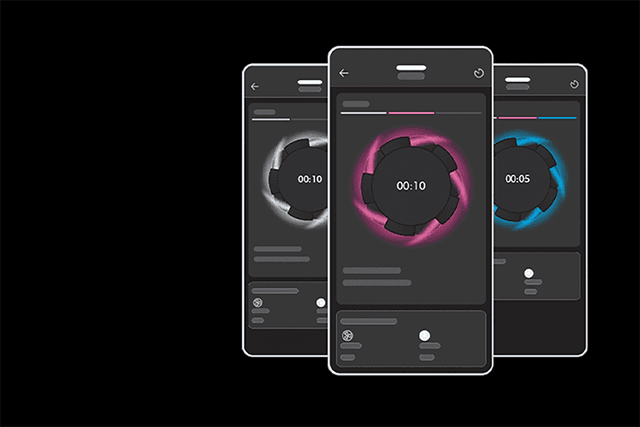 Bilde av en smartmobil og MyDyson appen