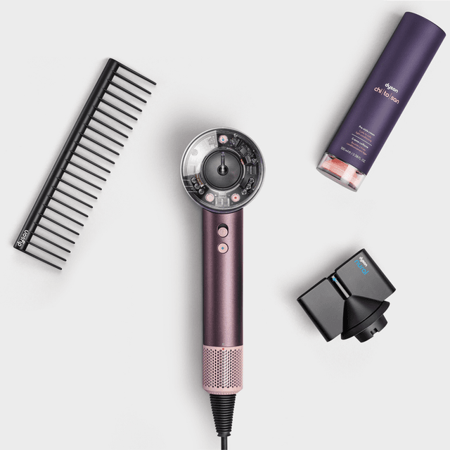 Dyson Supersonic Nural og ulike tilbehør