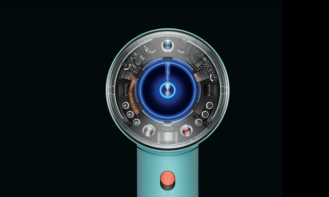 Dyson Nural™ - kapselbelysning indikerer lufttemperaturen