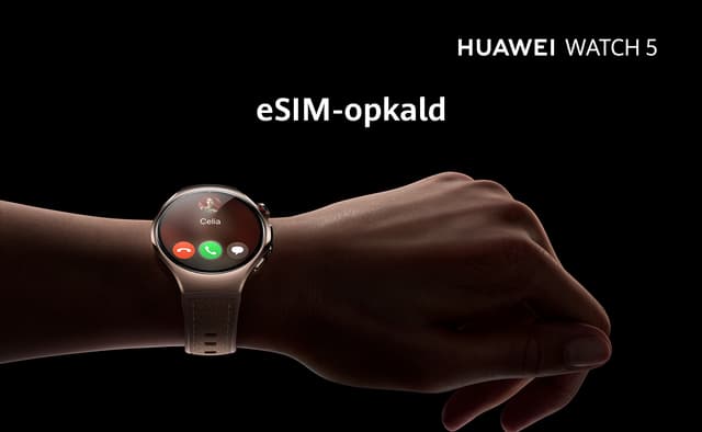 Huawei Watch 5 – intelligent oplevelse med eSIM
