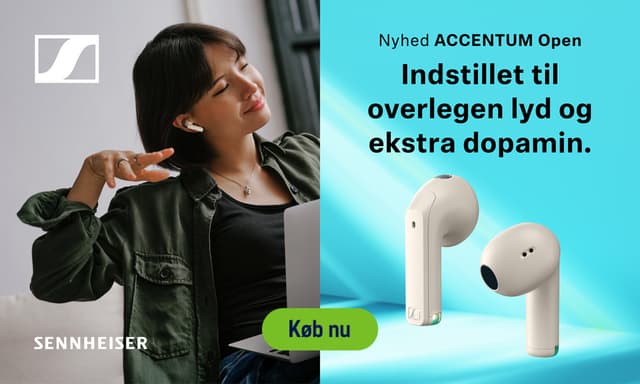 CE_Headphones Sennheiser ACCENTUM_Open_Banner_Elkjop_DK_1920x320