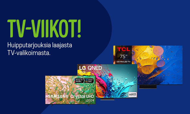 TV-viikot Gigantissa – tutustu tarjouksiin!
