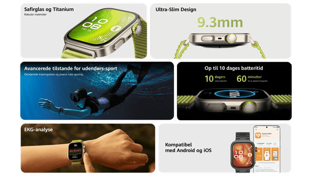 Huawei Fit 4 Pro - Highlights af design og funktioner