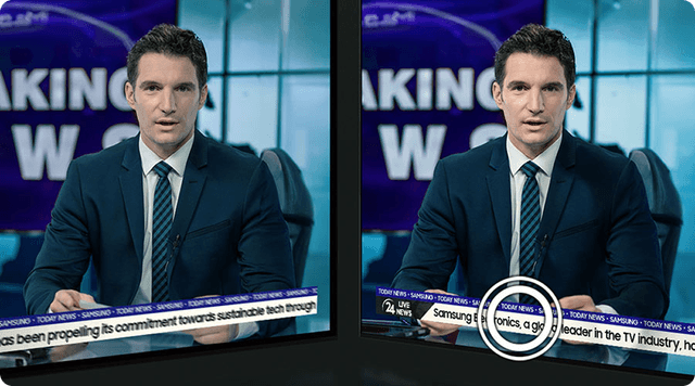 Samsung TV - QN900F - AI Motion Enhancer