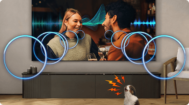 Samsung TV - S90F - Active voice amplifier pro