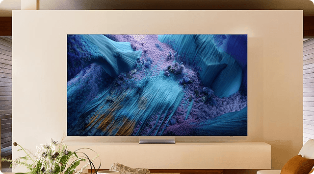 Suurikokoinen Samsung QN990F -televisio Vision AI-ominaisuudella