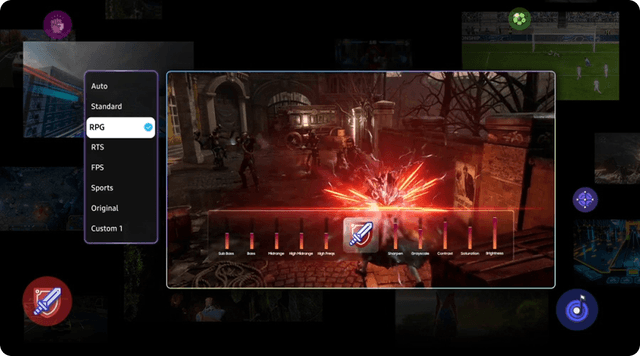 Samsung TV - Q7F - AI Auto Game Mode