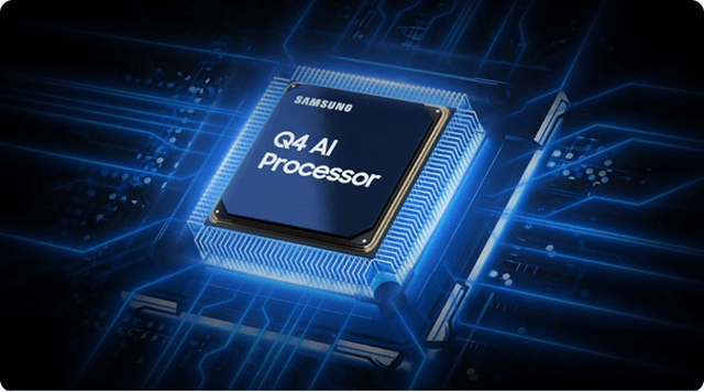 Samsung TV - QF7 - Q4 AI Processor
