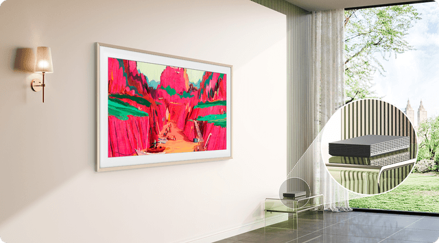 Samsung TV - The Frame - LS03FW - moderne rammedesign