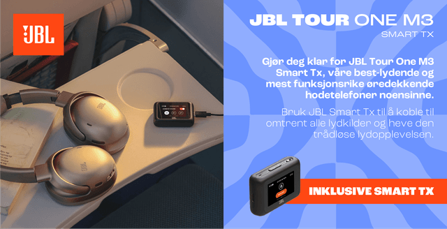 JBL TOUR PRO M3TX Top banner NO