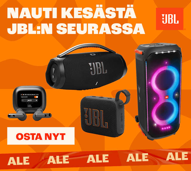 Nauti kesästä JBL:n seurassa. Osta nyt