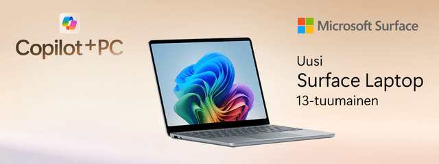 Microsoft Copilot+ PC – Uusi Surface Laptop 13"