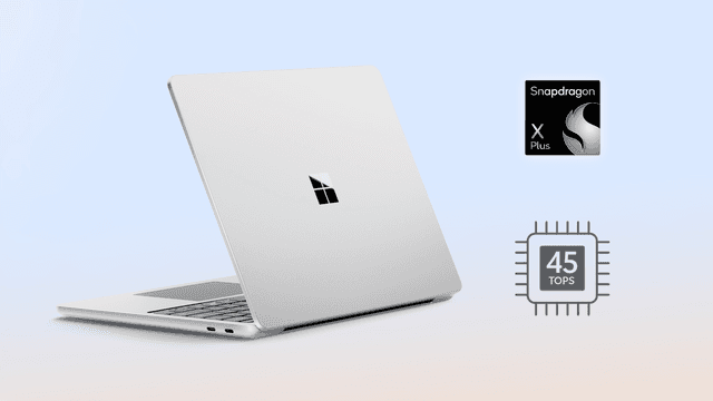 Microsoft Surface Laptop Snapdragon X Plus -suorittimella