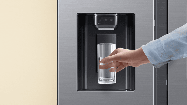 Samsung RS90  - Is- og vanndispenser