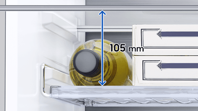 Samsung RS90 - Rack & shelf - Oppbevaring av flasker i hyller