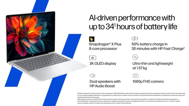 HP OmniBook 5 16 inch - AI-drevet ytelse