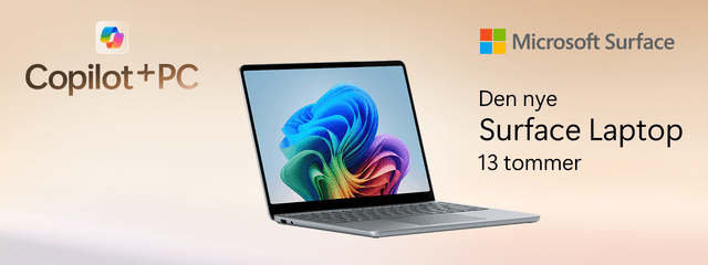 Microsoft Copilot+ PC – Den nye Surface Laptop 13"