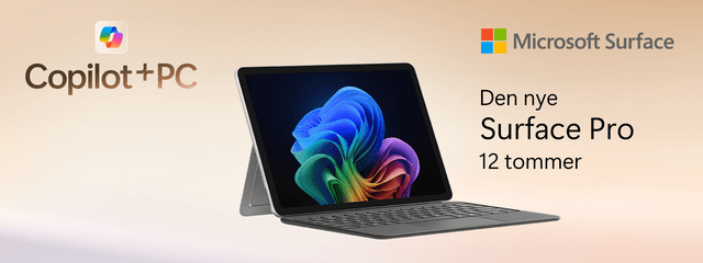 Microsoft Copilot+ PC – Den nye Surface Pro 12"