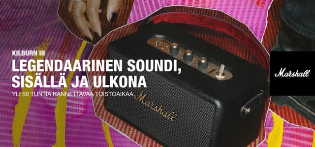 Marshall Killburn III - Legendaarinen soundi, sisällä ja ulkona
