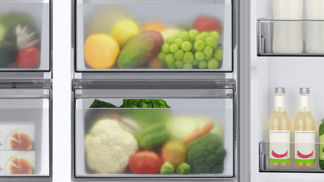 Samsung Fridge - Romslig grønnsaksskuff