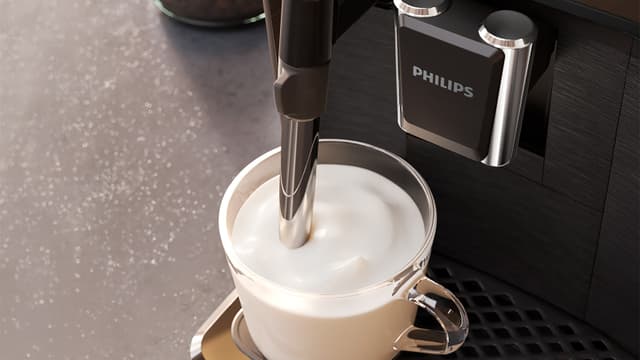 Philips espressomaskinen og dens cremede mælkeskum