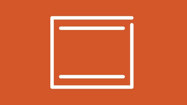 Oven symbols - Top and bottom heat