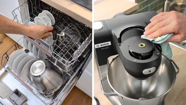 Bosch køkkenmaskine - egnet til opvaskemaskine