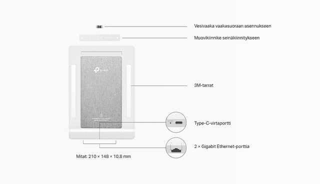 TP-Link Archer Air R5 - AX3000 Wi-Fi 6 Air reititin - tekniset tiedot